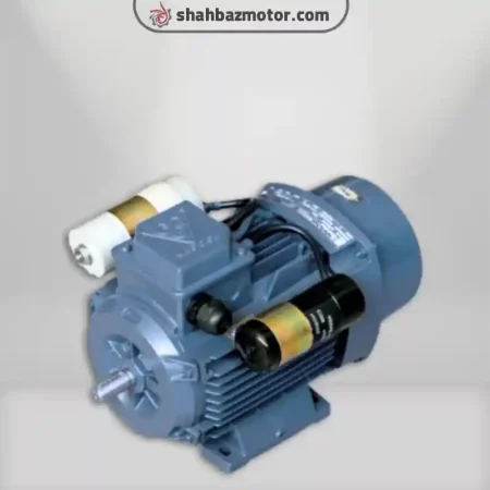الکتروموتور موتوژن تک فاز 0.75 اسب 0.55 کیلووات کلاچ دار 3B فریم 71