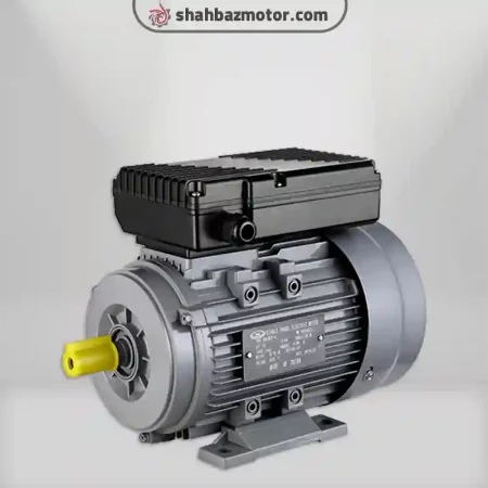 الکتروموتور یا دینام تکفاز ایده آل سه اسب 2.2 کیلووات فریم 90-100 چدنی