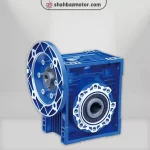 گیربکس حلزونی کتابی یا مکعبی صنعتی (NMRV) چینی TS - سایز یا تیپ 90